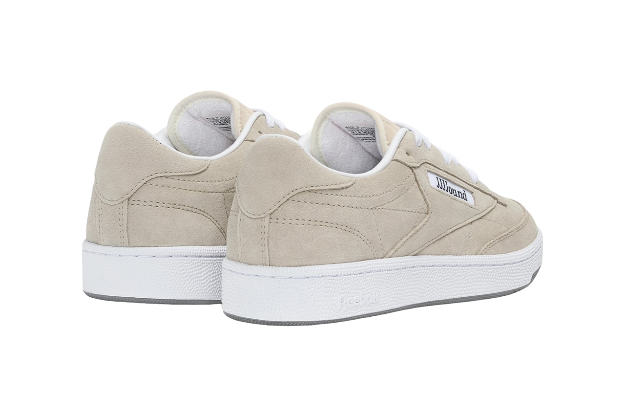 jjjjound reebok club c 85 suede sneaker collaboration spring summer ss24 official release date info photos price store list buying guide coastal summer