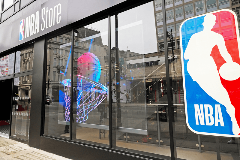 NBA Store Oxford Street Location Opening information basketball sports