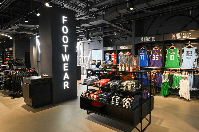 NBA Store Oxford Street Location Opening information basketball sports