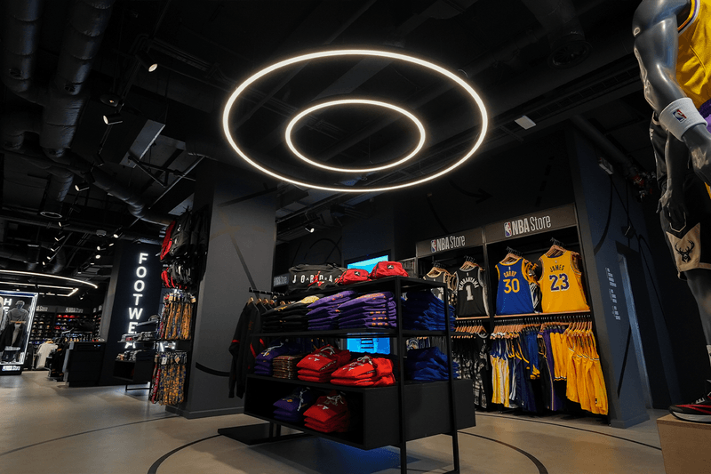 NBA Store Oxford Street Location Opening information basketball sports