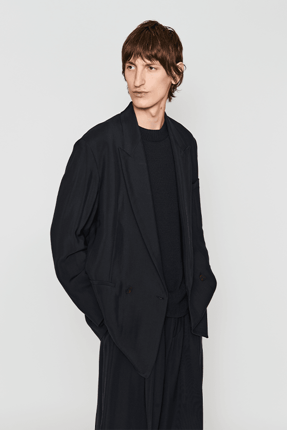 Studio Nicholson Summer Tailoring Capsule Collection menswear womenswear suiting accessories