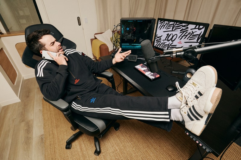100 Thieves adidas Originals SS24 Capsule Release Date info store list buying guide photos price Nadeshot Valkyrae Ylona Garcia rivalry low IE3416