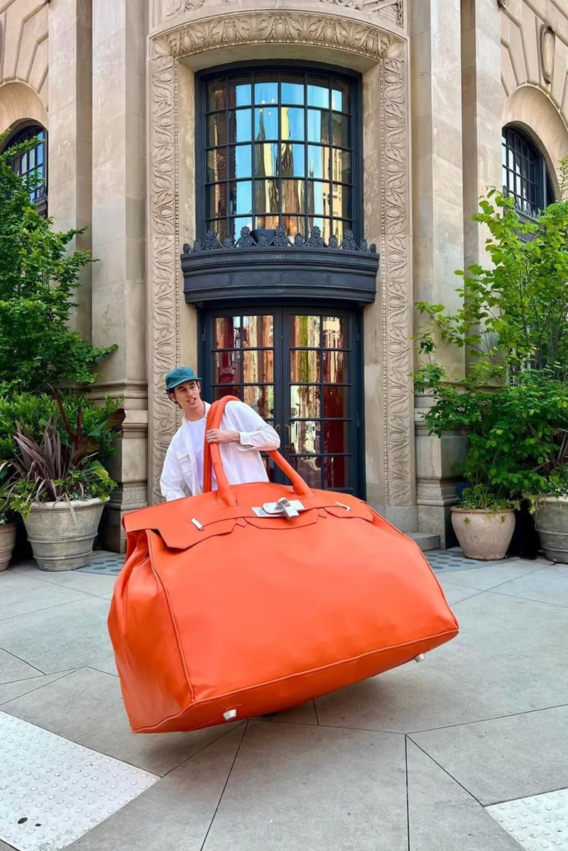 You Can Lay in Trevor Gorji’s Oversized Birkin Bag Fashion