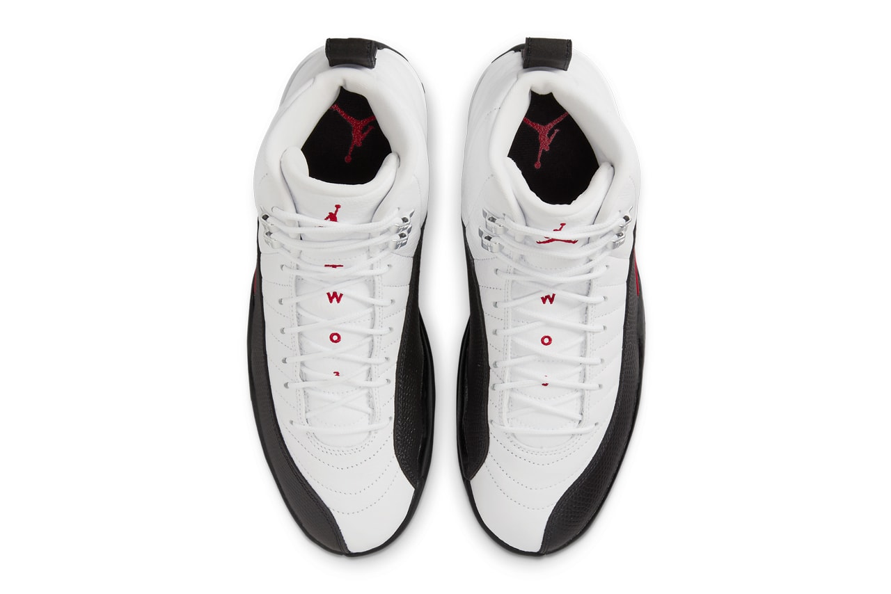 Air Jordan 12 "Red Taxi" Has Surfaced and Has a Confirmed Spring 2024 Release Date CT8013-162 jordan brand may michael jordan retro shoe high top basketball leather