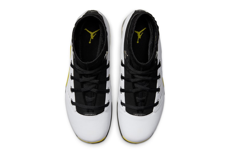 Air Jordan 17 Low "Lightning" Expected To Return in 2024 FJ0395-100 White/Lightning-Black-Chrome michael jordan brand retro all-star colorway washington Wizards