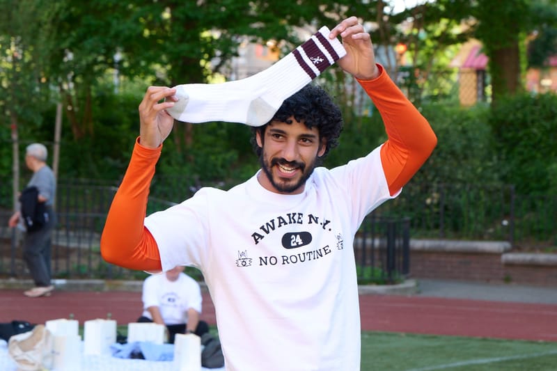 Awake NY x Happy Socks Revive the ’80s Gym Sock for New Collaboration