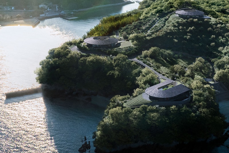 big bjarke ingels not a hotel setouchi japanese island japan sea villas purchase preview images look natural materials features architecture