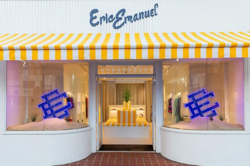 eric emanuel streetwear brand new retail store east hampton long island new york announcement drop miami soho manhattan details