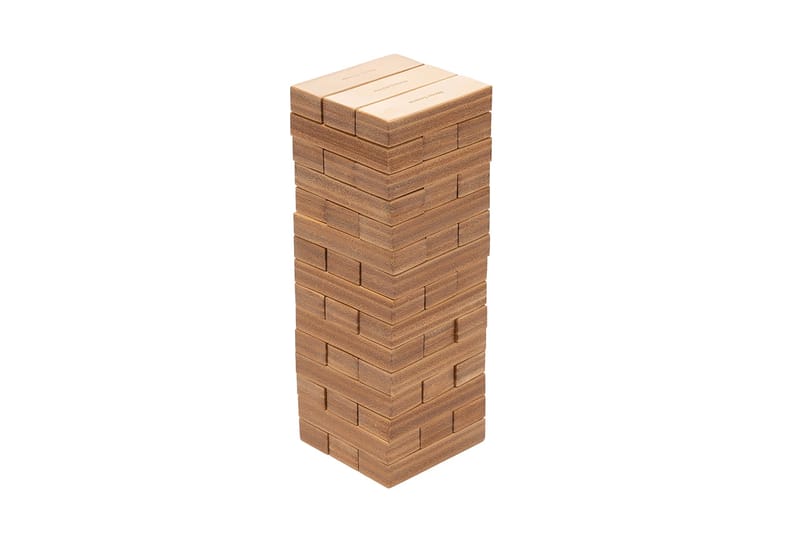 Hender Scheme’s $1,437 USD Bespoke Jenga Uses Tanned Leather Blocks
