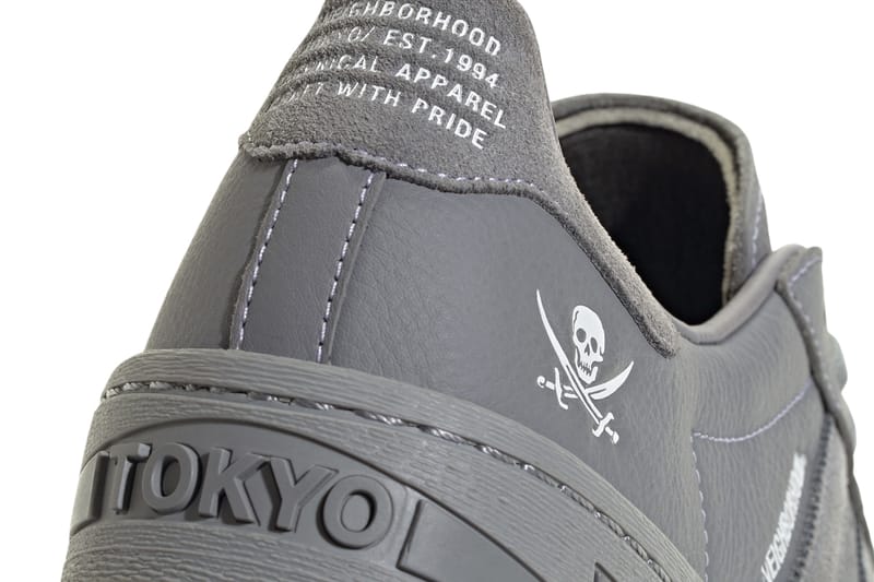 Official Images of the NEIGHBORHOOD x adidas Superstar "Cement Gray"