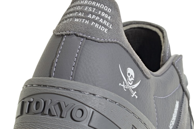 Official Images of the NEIGHBORHOOD x adidas Superstar "Cement Gray"