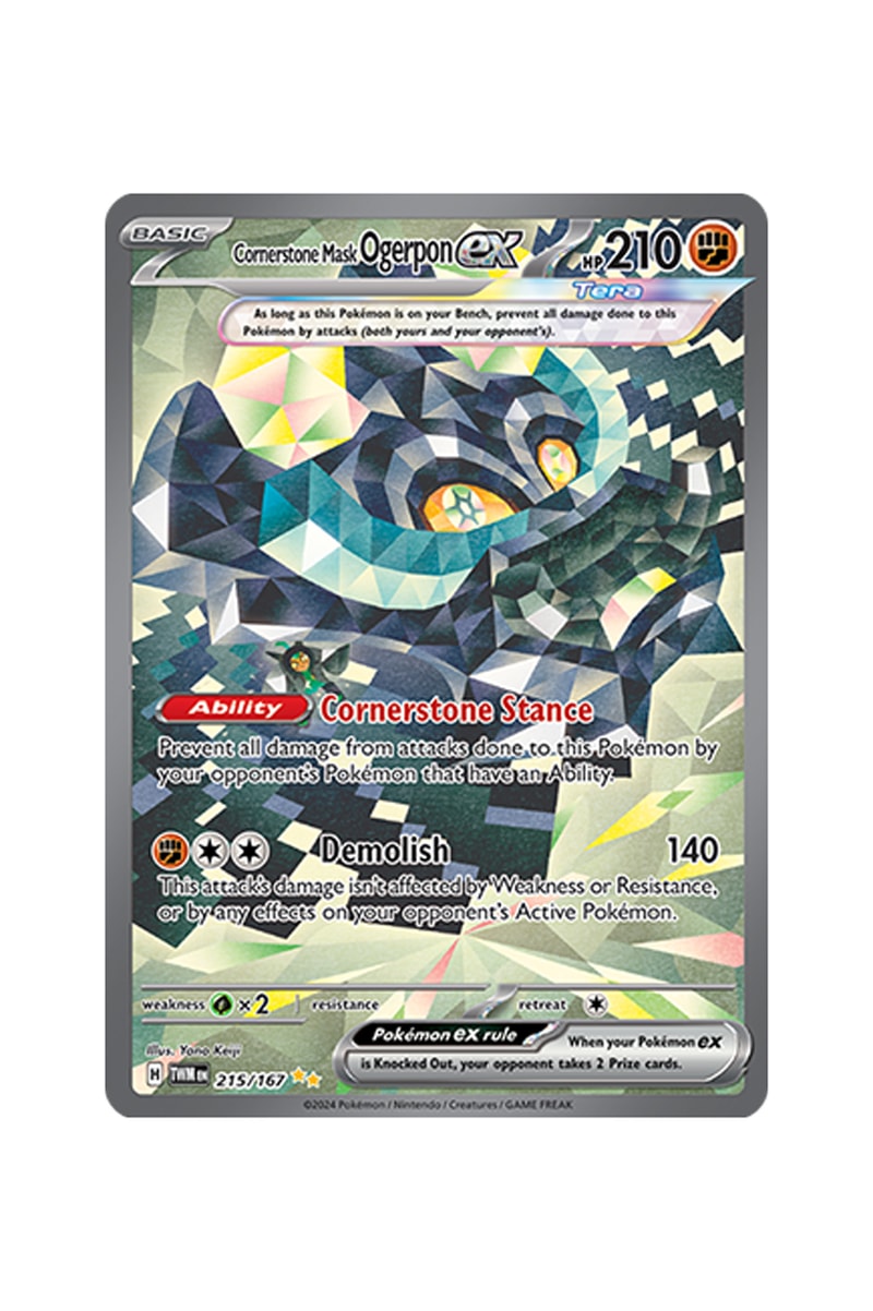 Pokémon TCG: Twilight Masquerade Illustration Rare Card List release date info store list buying guide photos price Ogerpon