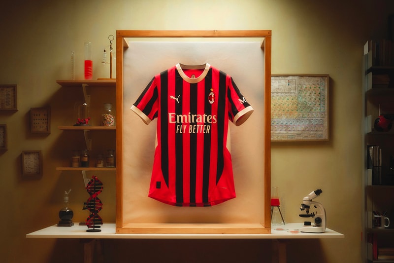 PUMA and AC Milan Unveil Elegant 2024-25 Home Kit