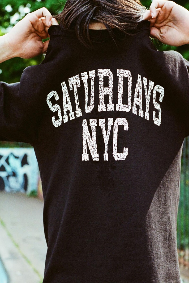 Saturdays x Blue Couch Reveal NYC-Inspired Capsule collab collaboration link release date price usd skate skateboard streetwear clothing fashion apparel new york city brooklyn t shirt hoodie graphic price store website available collection