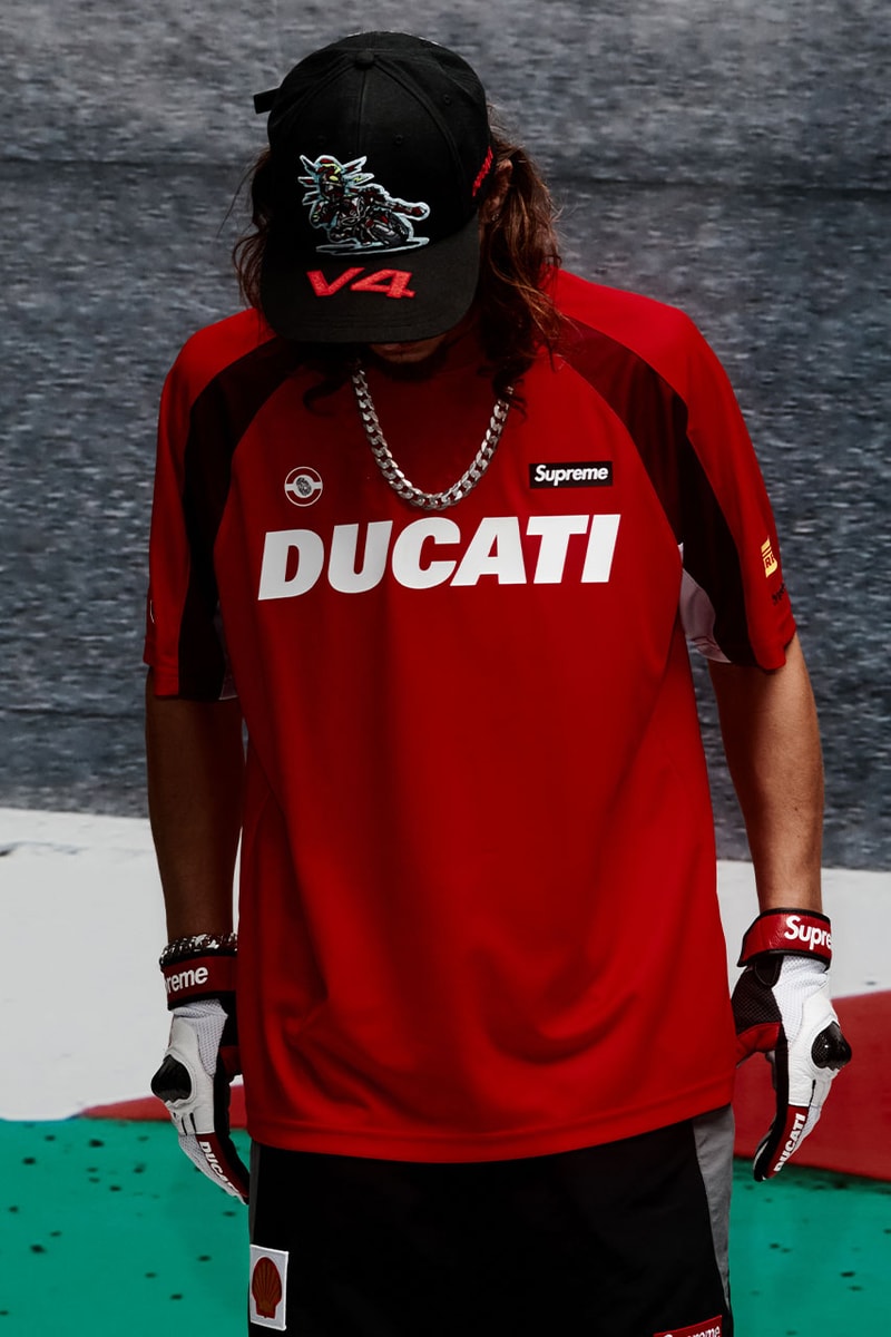 Supreme x Ducati Collaborative Apparel Capsule Release Info