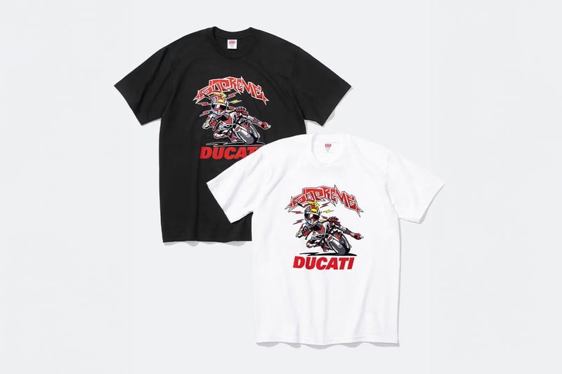 Supreme x Ducati Collaborative Apparel Capsule Release Info