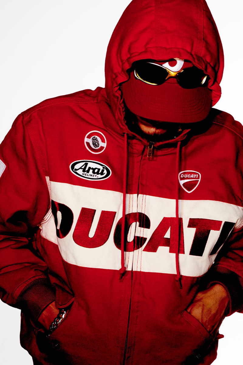 Supreme x Ducati Collaborative Apparel Capsule Release Info