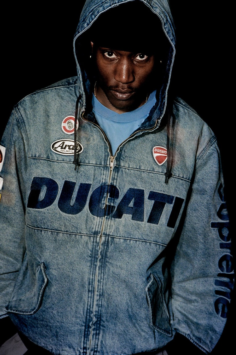 Supreme x Ducati Collaborative Apparel Capsule Release Info