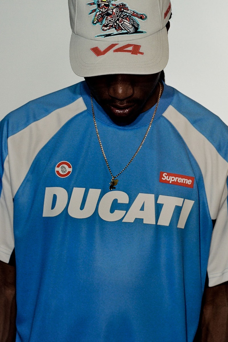 Supreme x Ducati Collaborative Apparel Capsule Release Info