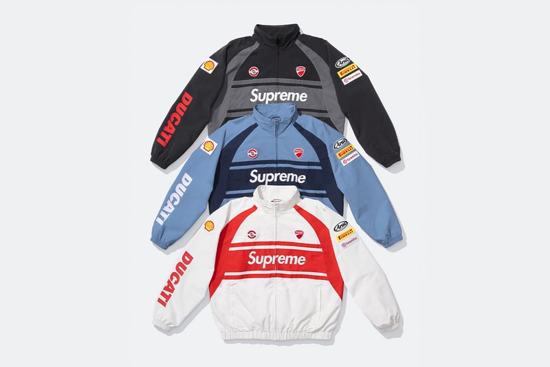 Supreme x Ducati Collaborative Apparel Capsule Release Info