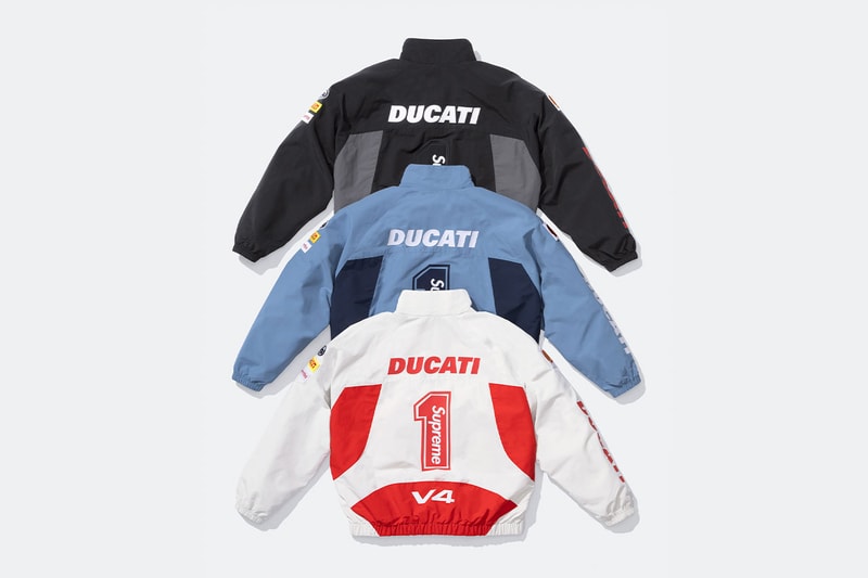 Supreme x Ducati Collaborative Apparel Capsule Release Info