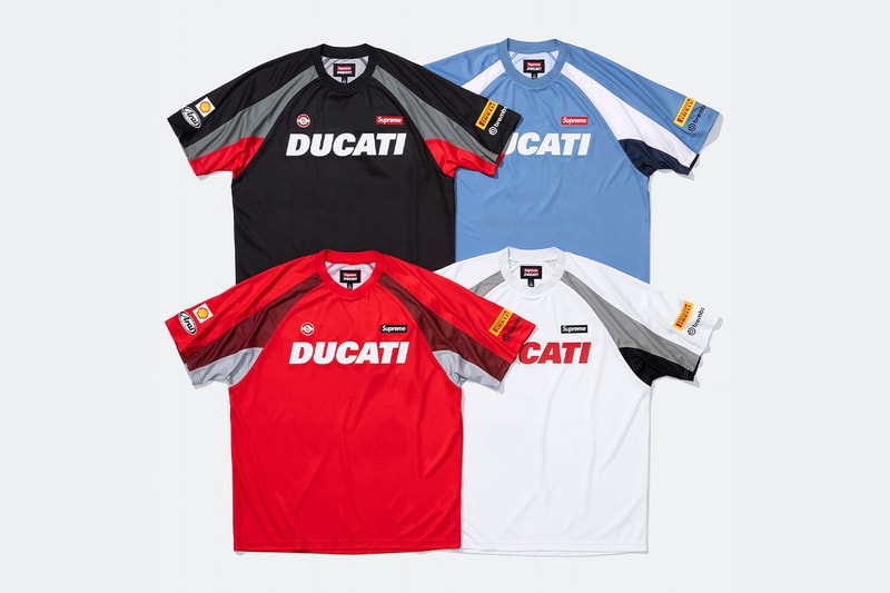 Supreme x Ducati Collaborative Apparel Capsule Release Info