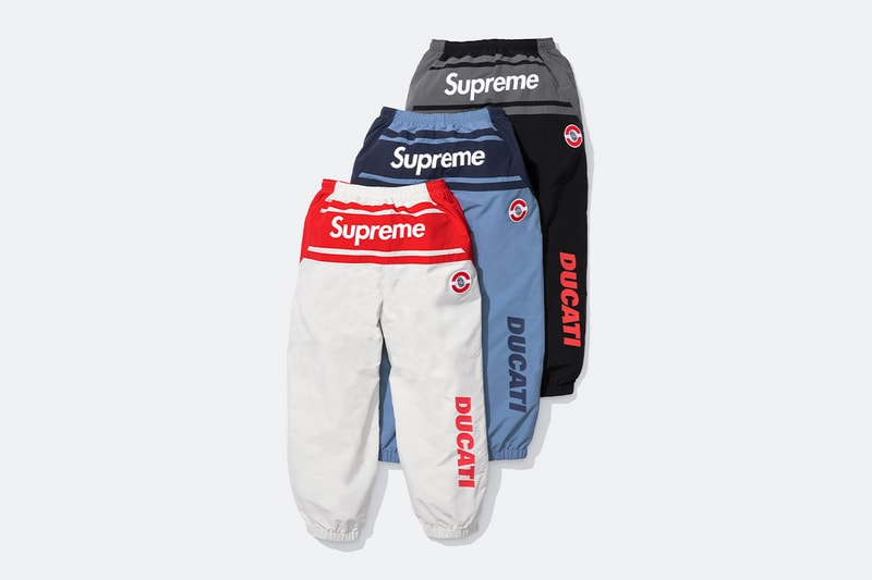 Supreme x Ducati Collaborative Apparel Capsule Release Info