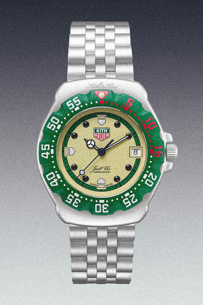 TAG Heuer x KITH Formula 1 Watch Collection Info