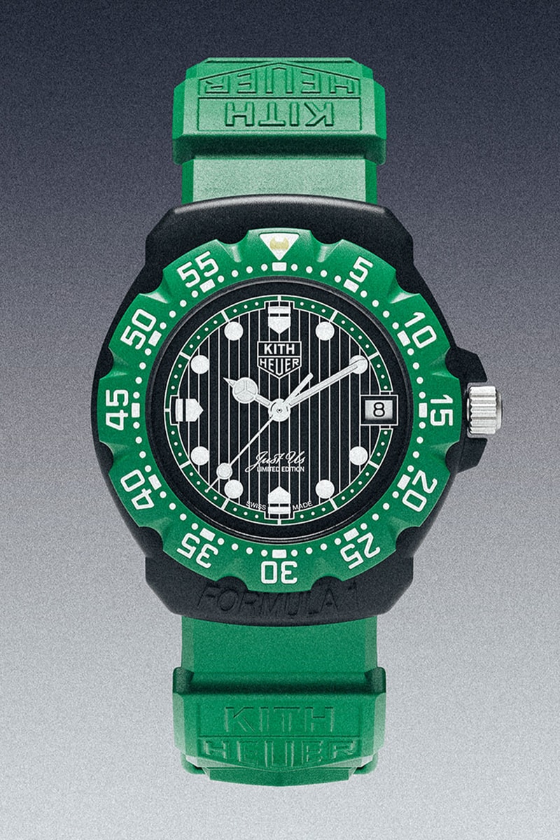 TAG Heuer x KITH Formula 1 Watch Collection Info