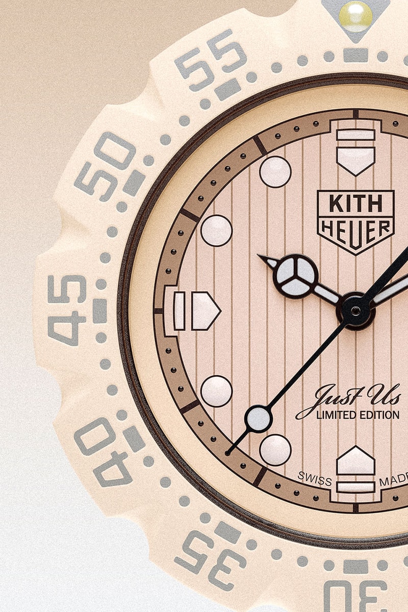 TAG Heuer x KITH Formula 1 Watch Collection Info