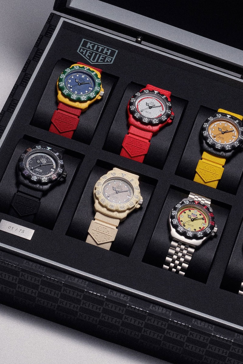 TAG Heuer x KITH Formula 1 Watch Collection Info