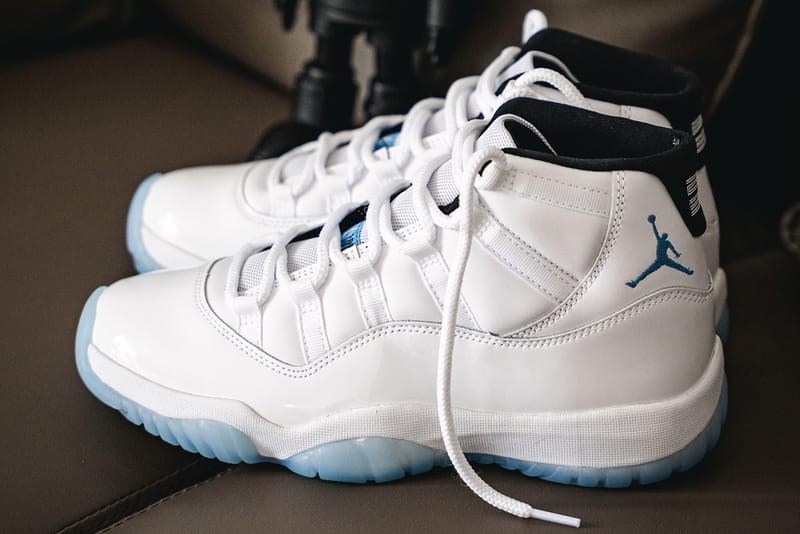 Detailed Look at This Year's Air Jordan 11 "Columbia"