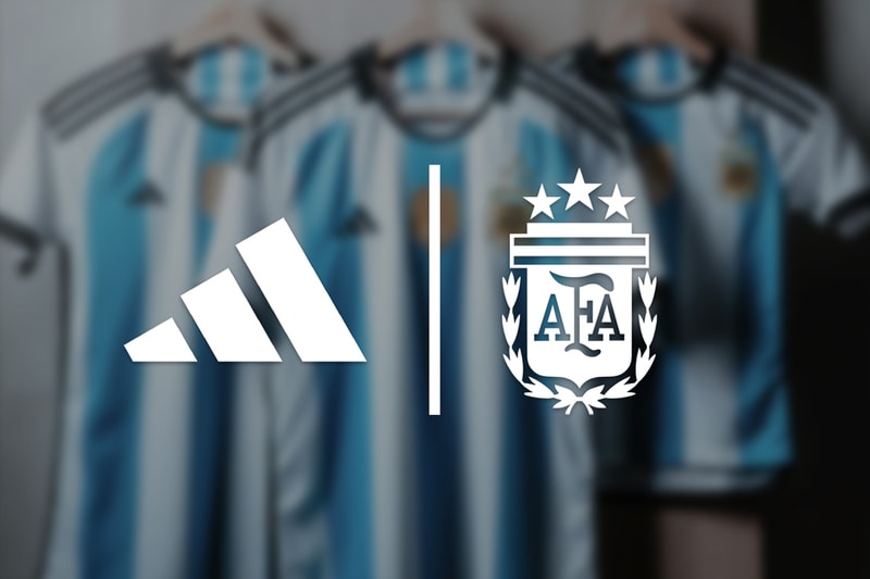 argentina national soccer team contract deal license 2038 extension official outfitter apparel kit supplier copa america league chile match