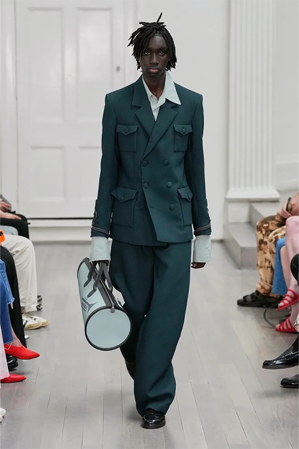 Denzil Patrick Spring Summer 2025 London Fashion Week menswear runway show Daniel Gayle