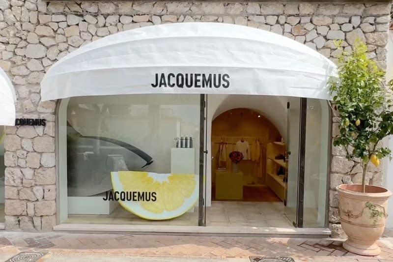 Jacquemus Opens Capri Store Ahead of 15th Anniversary Show Runway Simon Porte Casa Malaparte
