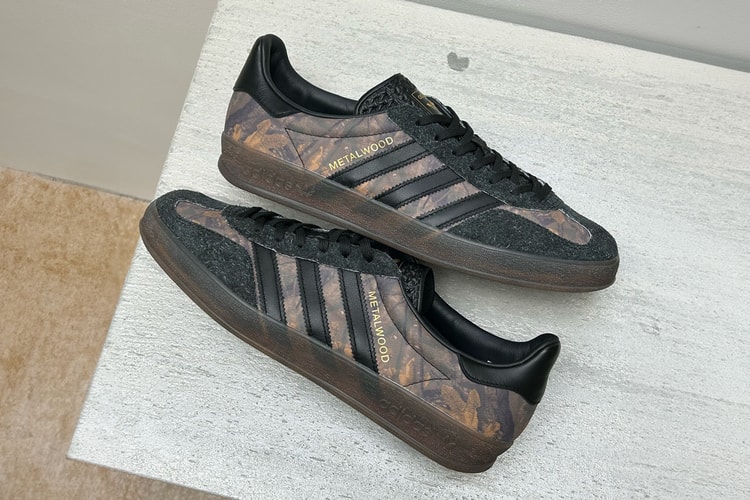 First Look at the Metalwood Studio x adidas Gazelle