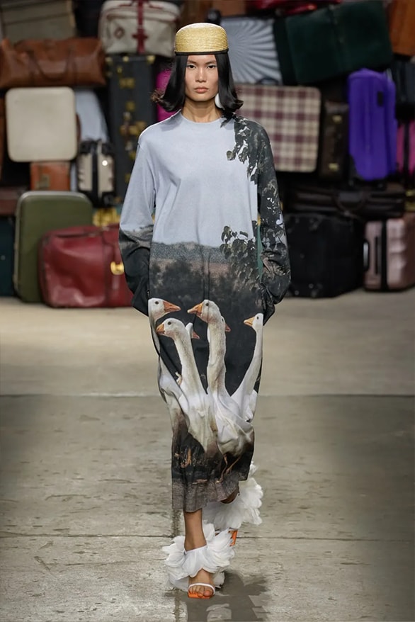 Moschino Spring Summer 2025 Milan Fashion Week menswear runway show Adrian Appiolaza