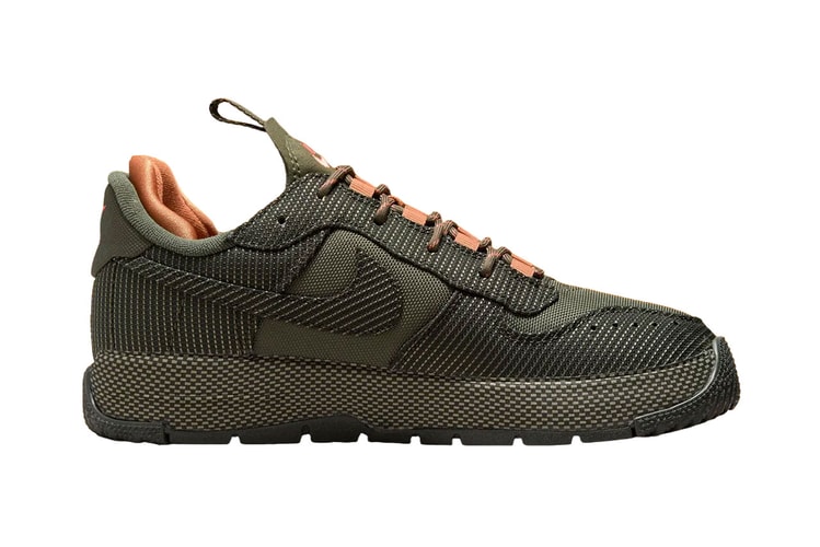 Nike Air Force 1 Wild Appears in "Olive/Orange"