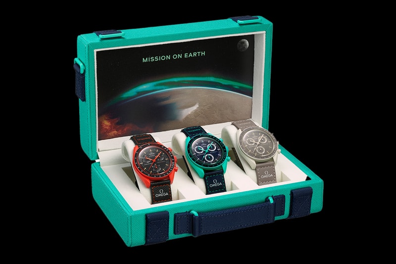 OMEGA Swatch Bioceramic MoonSwatch MISSION ON EARTH LAVA POLAR LIGHTS DESERT Release Info