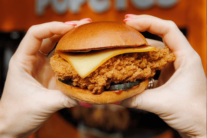 POPEYES UK Louisiana BBQ Sandwich Saucin Wings fried chicken menu