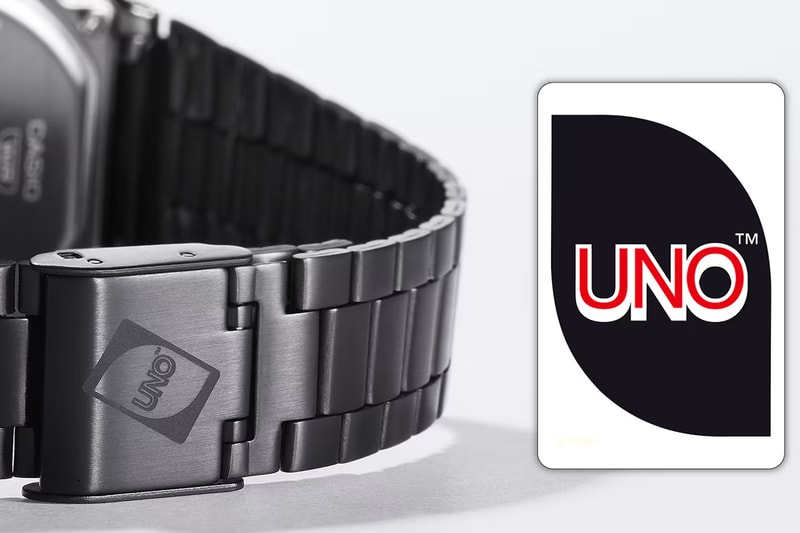 Casio Unites With UNO for Special Watch Collaboration Watches