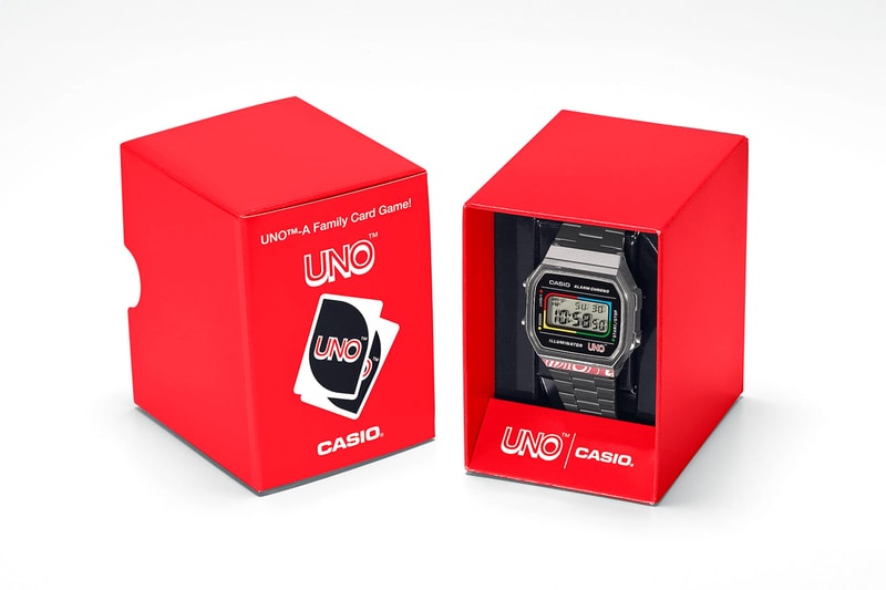 Casio Unites With UNO for Special Watch Collaboration Watches