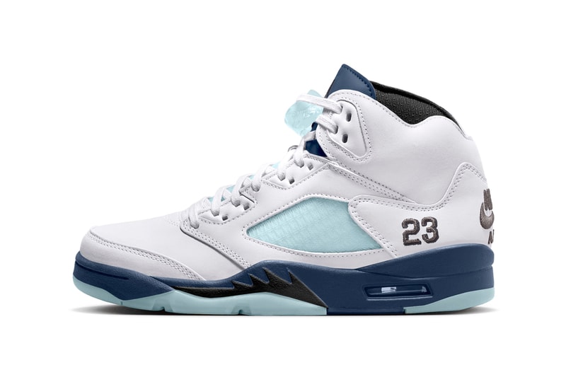 A Ma Maniére Air Jordan 5 White Diffused Blue Info release date store list buying guide photos price amm james whitner the whitaker group