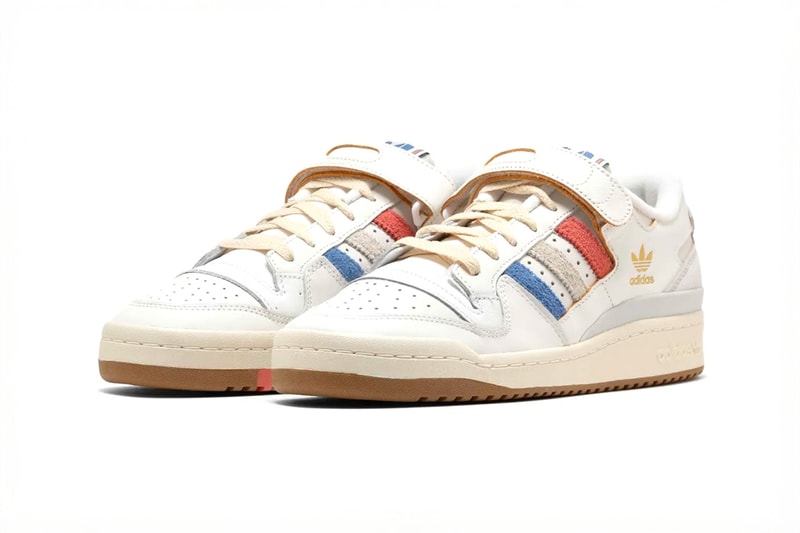 The adidas Forum ’84 Low Surfaces in “Paris Olympics” Footwear