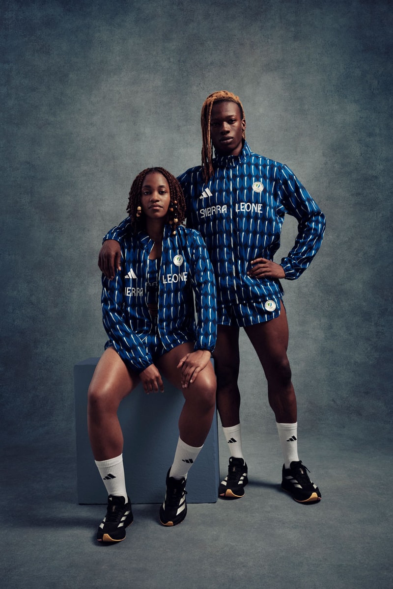 Sierra Leone LABRUM adidas Fashion Collaboration Olympic Games 2024 Paris Sports Streetwear Sportswear Clothing