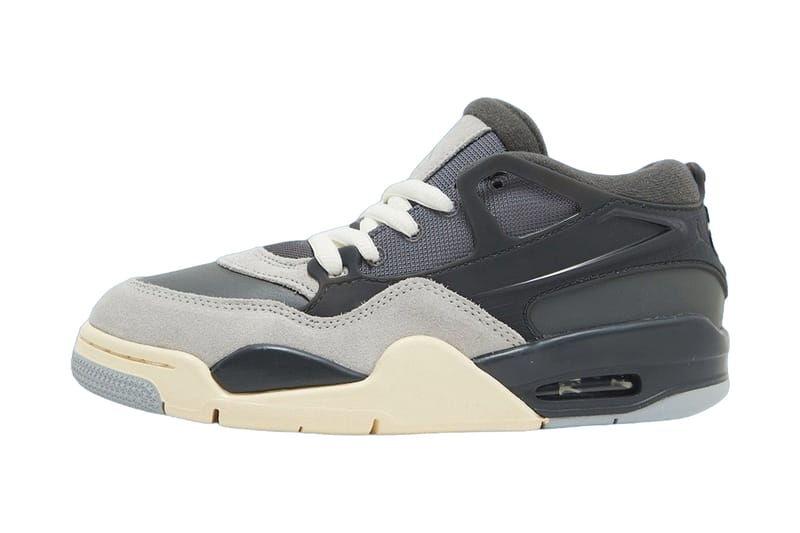 "Iron Grey" Strikes the Air Jordan 4 RM