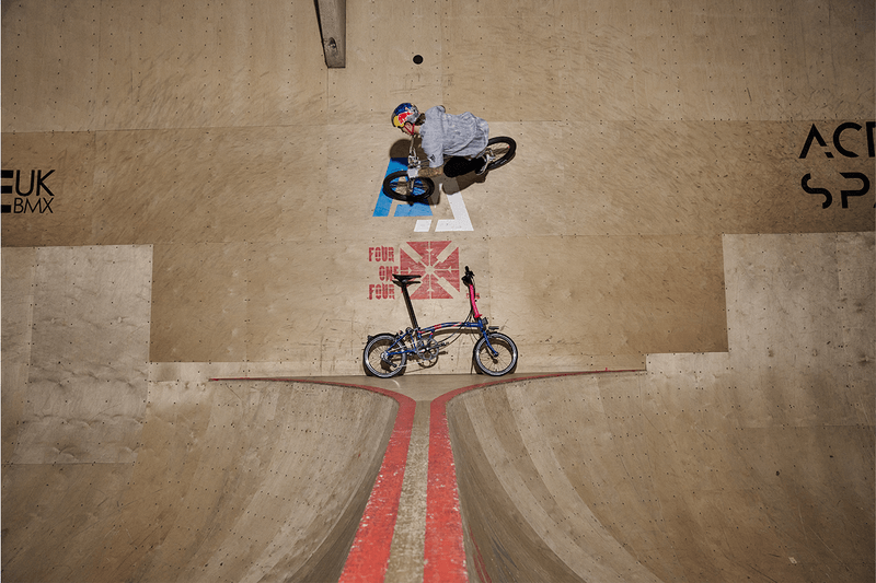 Brompton Team GB Bicycle Collaboration olympic games paris 2024