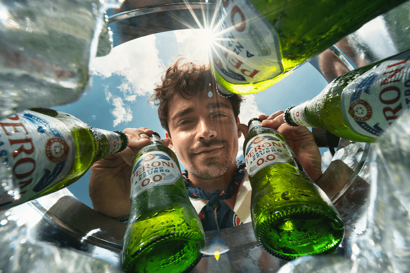 Charles Leclerc and Peroni Nastro Azzurro 0.0% Want You to Know the Man Behind the Wheel