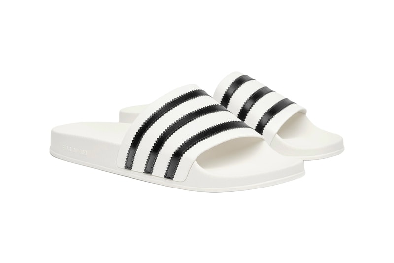 adidas Fear of God Athletics 1 Black Toe Jerry Lorenzo Adilette Slides  Los Angeles info store list buying guide photos price