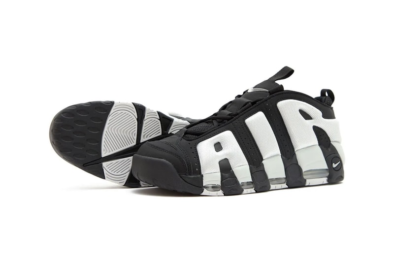 Nike Air More Uptempo Low Black FZ3055-001 Release Info date store list buying guide photos price photon dust metallic silver